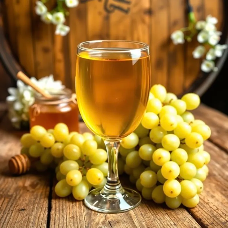 Oak-Aged White Grape Pyment image